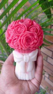 flower candle